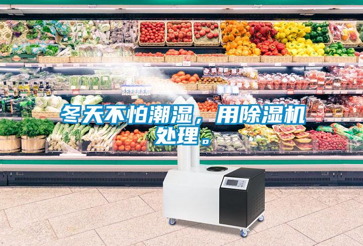 冬天不怕潮濕,用除濕機處理。
