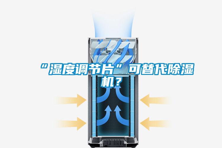 “濕度調節片”可替代除濕機？