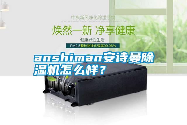 anshiman安詩曼除濕機怎么樣？