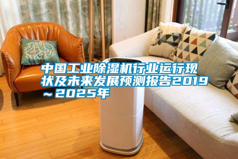 中國工業(yè)除濕機行業(yè)運行現(xiàn)狀及未來發(fā)展預測報告2019~2025年