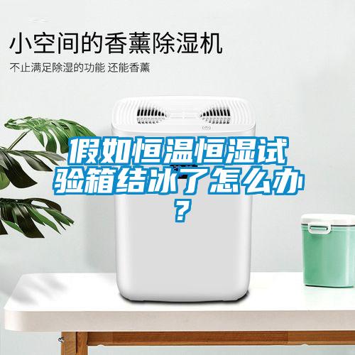 假如恒溫恒濕試驗箱結冰了怎么辦？