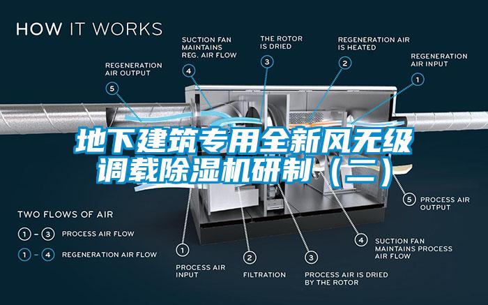 地下建筑專用全新風無級調載除濕機研制(二)