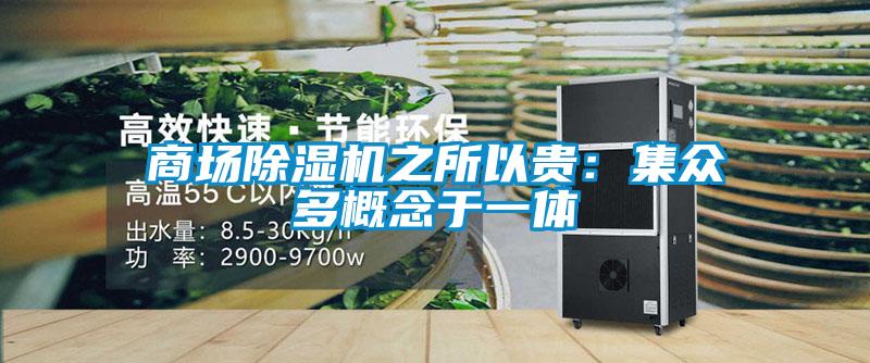 商場除濕機之所以貴:集眾多概念于一體