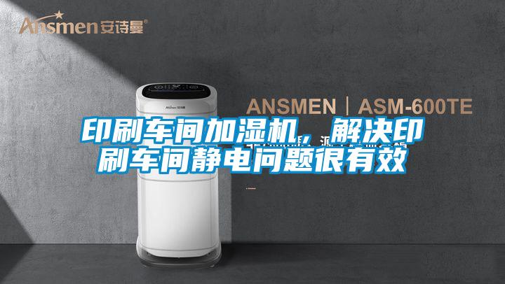 印刷車間加濕機,解決印刷車間靜電問題很有效