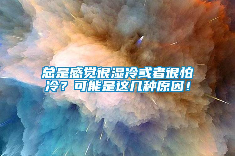 總是感覺很濕冷或者很怕冷?可能是這幾種原因!