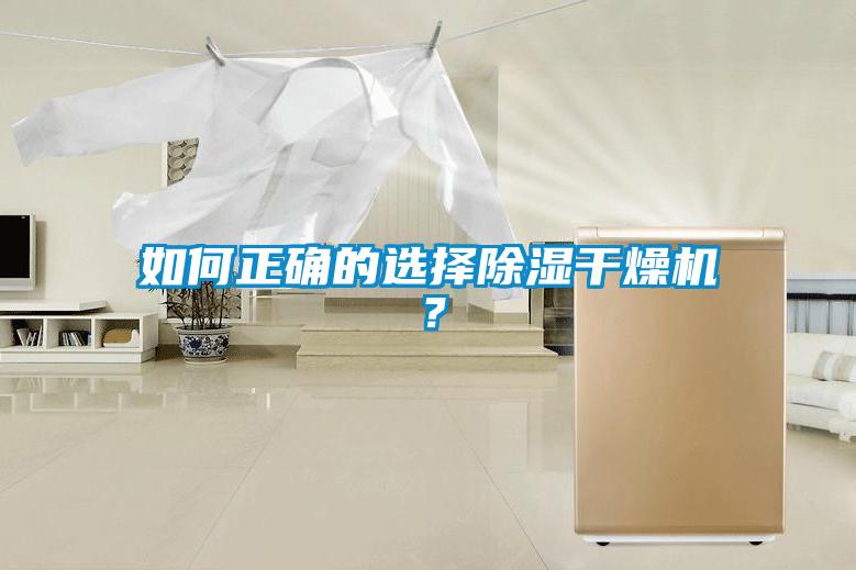 如何正確的選擇除濕干燥機?