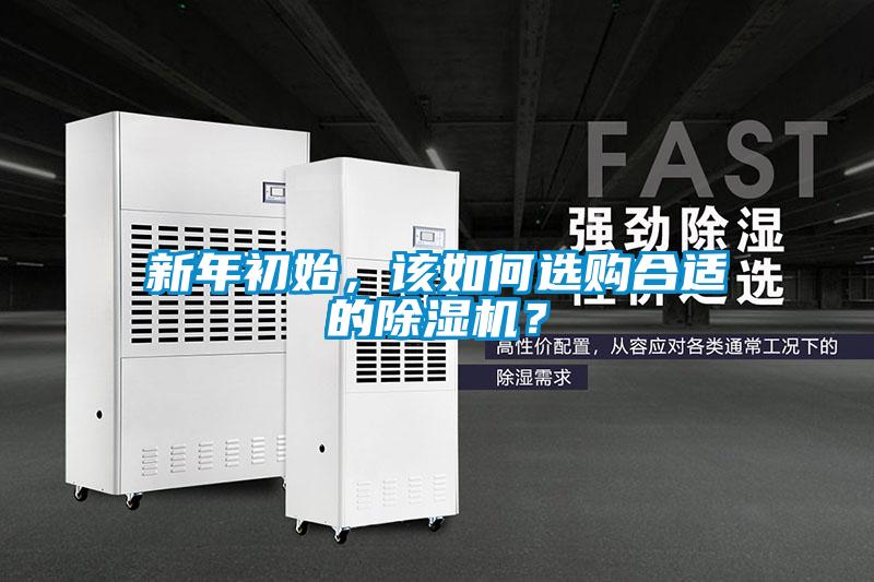 新年初始，該如何選購合適的除濕機？