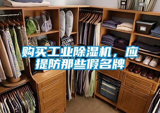 購買工業(yè)除濕機(jī),應(yīng)提防那些假名牌