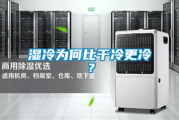 濕冷為何比干冷更冷?