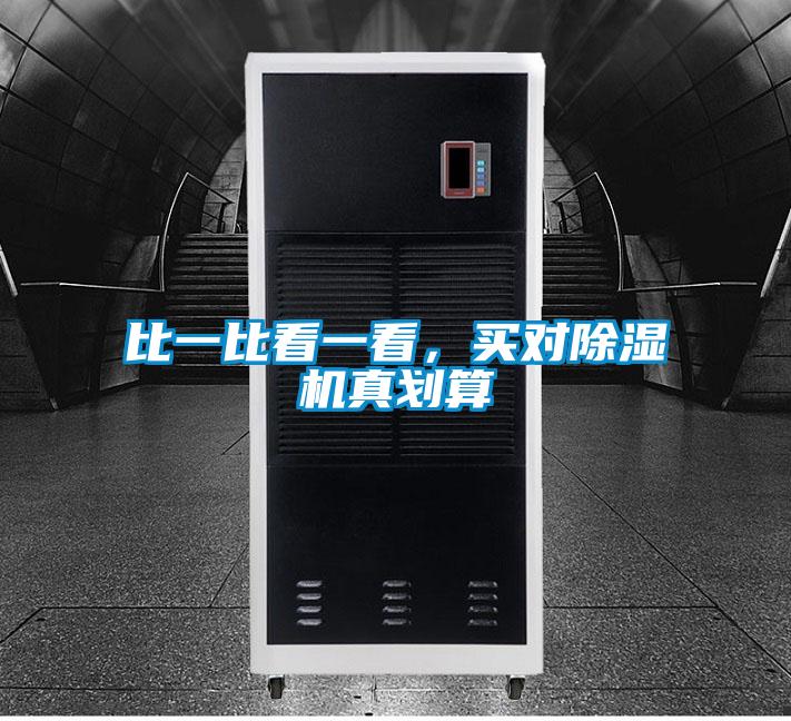 比一比看一看,買(mǎi)對(duì)除濕機(jī)真劃算