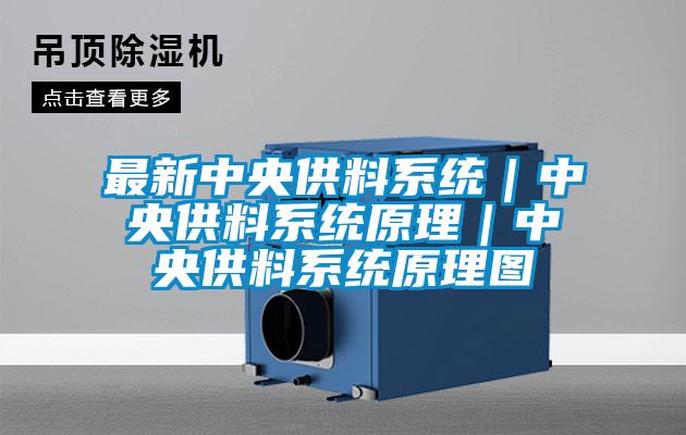 最新中央供料系統｜中央供料系統原理｜中央供料系統原理圖