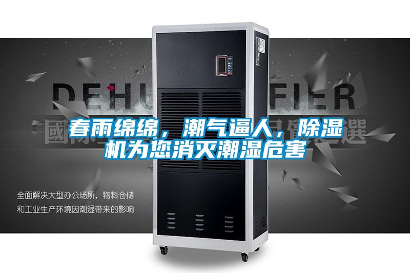 春雨綿綿，潮氣逼人，除濕機為您消滅潮濕危害