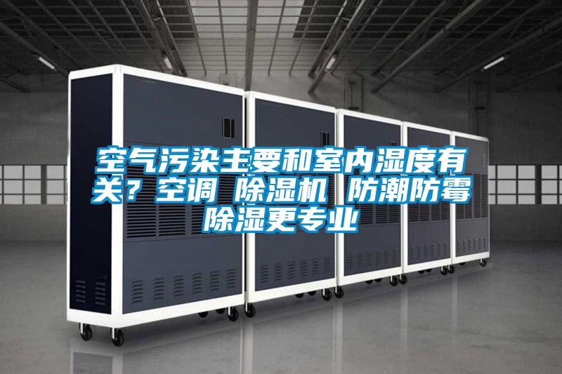 空氣污染主要和室內(nèi)濕度有關(guān)?空調(diào)≠除濕機(jī) 防潮防霉除濕更專業(yè)