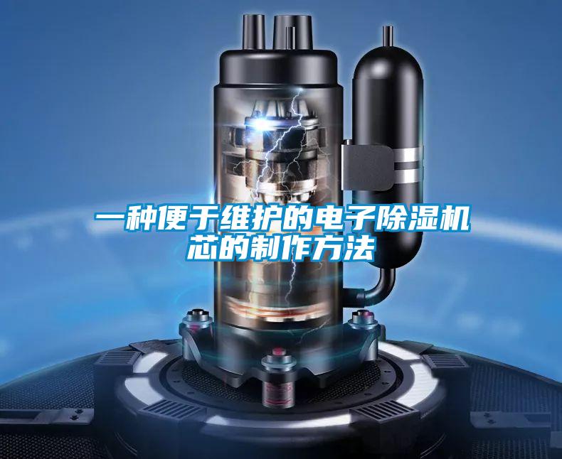 一種便于維護的電子除濕機芯的制作方法