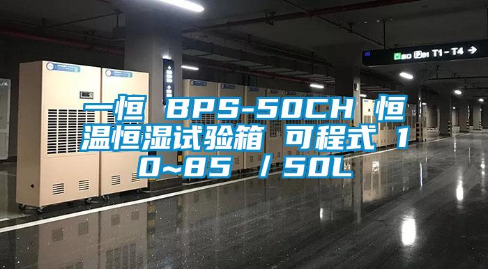 一恒 BPS-50CH 恒溫恒濕試驗(yàn)箱 可程式 10~85℃/50L