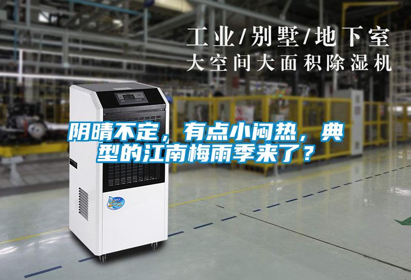 陰晴不定,有點小悶熱,典型的江南梅雨季來了?