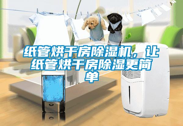 紙管烘干房除濕機,讓紙管烘干房除濕更簡單