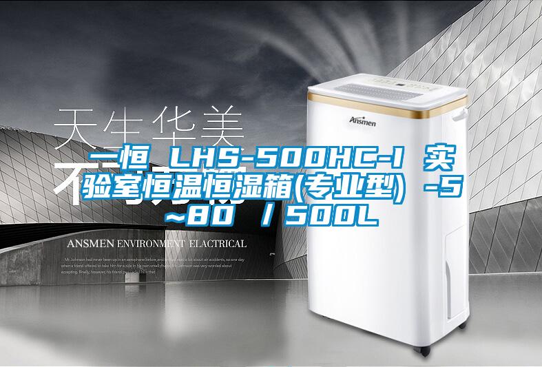 一恒 LHS-500HC-I 實驗室恒溫恒濕箱(專業(yè)型) -5~80℃/500L