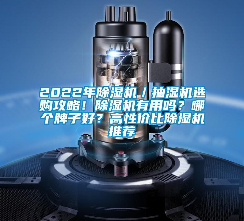 2022年除濕機／抽濕機選購攻略！除濕機有用嗎？哪個牌子好？高性價比除濕機推薦