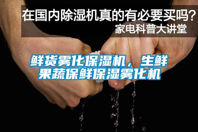 鮮貨霧化保濕機，生鮮果蔬保鮮保濕霧化機