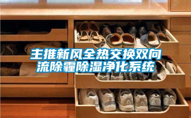 主推新風全熱交換雙向流除霾除濕凈化系統(tǒng)