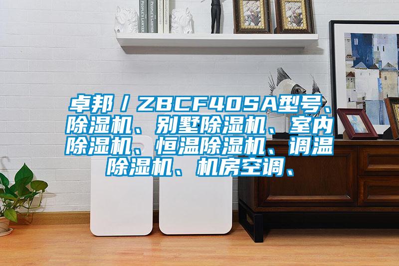 卓邦／ZBCF40SA型號、除濕機、別墅除濕機、室內除濕機、恒溫除濕機、調溫除濕機、機房空調、