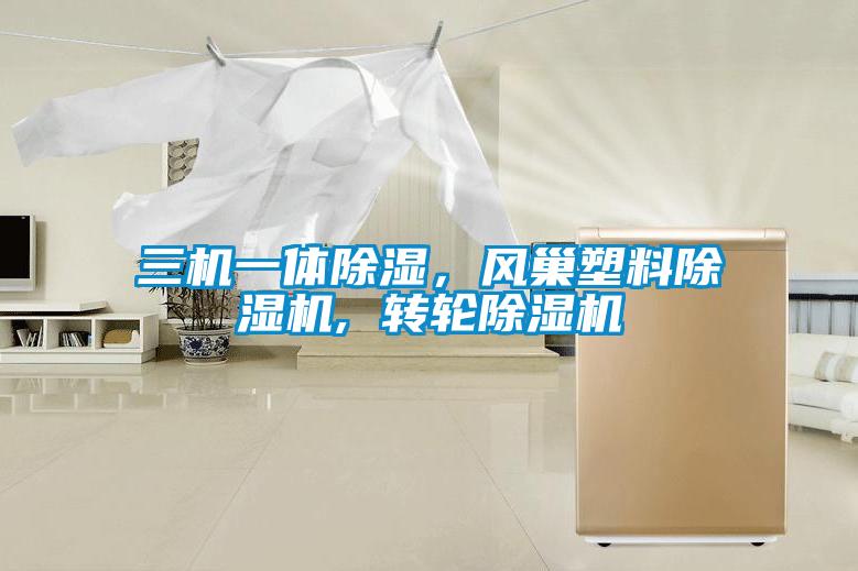 三機一體除濕，風巢塑料除濕機, 轉輪除濕機