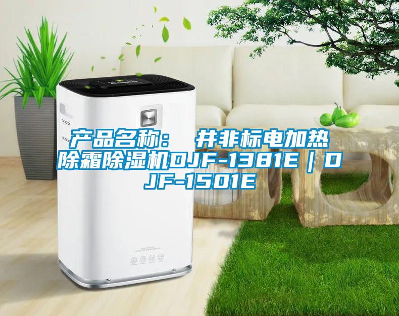 產品名稱:東井非標電加熱除霜除濕機DJF-1381E|DJF-1501E