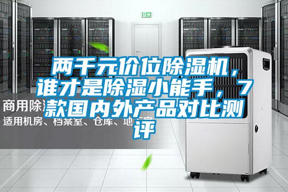 兩千元價位除濕機,誰才是除濕小能手,7款國內外產品對比測評
