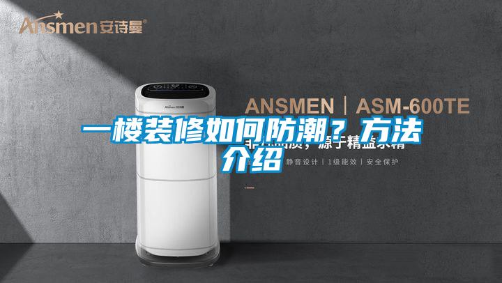 一樓裝修如何防潮？方法介紹