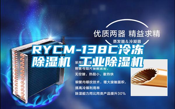 RYCM-138C冷凍除濕機 工業除濕機