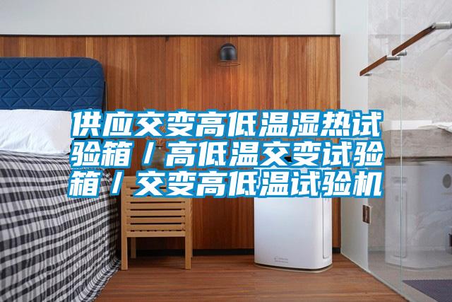 供應(yīng)交變高低溫濕熱試驗(yàn)箱/高低溫交變試驗(yàn)箱/交變高低溫試驗(yàn)機(jī)