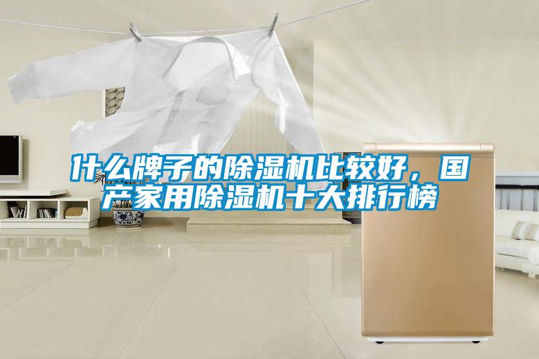 什么牌子的除濕機比較好,國產家用除濕機十大排行榜