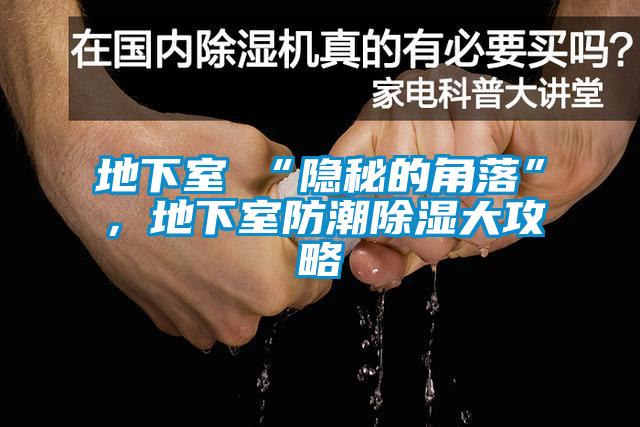 地下室≠“隱秘的角落”,地下室防潮除濕大攻略