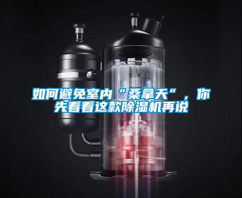 如何避免室內(nèi)“桑拿天”，你先看看這款除濕機再說