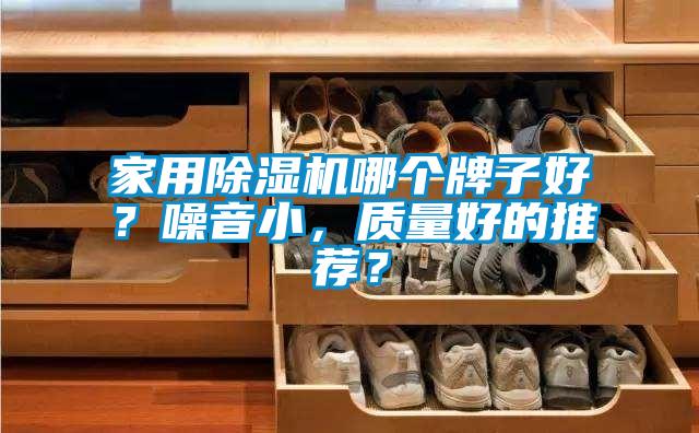 家用除濕機哪個牌子好？噪音小，質量好的推薦？