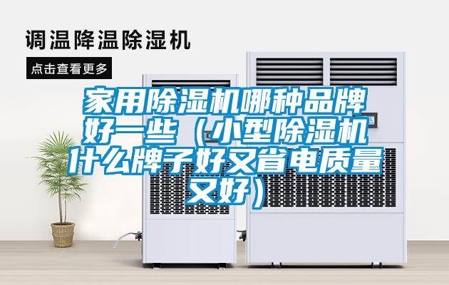 家用除濕機(jī)哪種品牌好一些(小型除濕機(jī)什么牌子好又省電質(zhì)量又好)