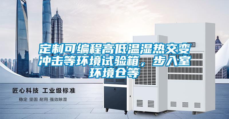定制可編程高低溫濕熱交變沖擊等環(huán)境試驗(yàn)箱,步入室環(huán)境倉(cāng)等