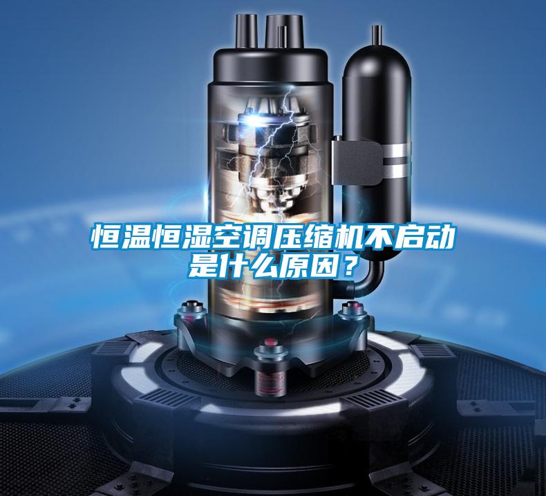 恒溫恒濕空調壓縮機不啟動是什么原因?