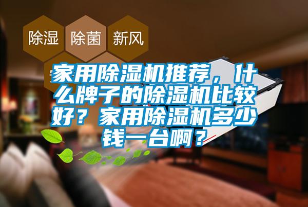 家用除濕機推薦,什么牌子的除濕機比較好?家用除濕機多少錢一臺啊?