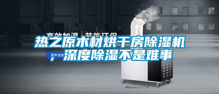 熱之原木材烘干房除濕機，深度除濕不是難事
