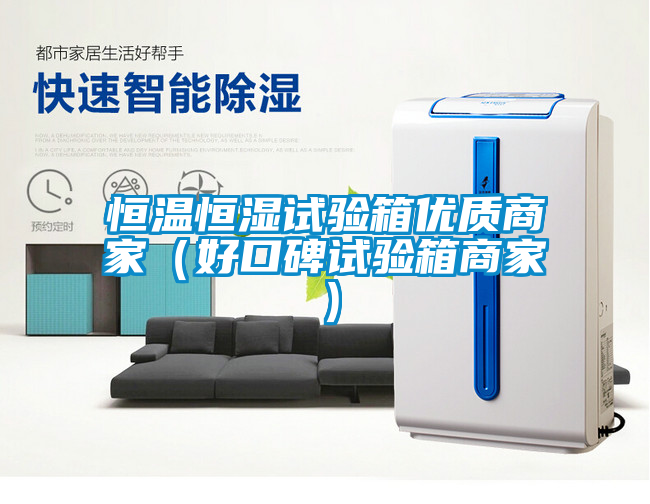 恒溫恒濕試驗箱優(yōu)質(zhì)商家（好口碑試驗箱商家）