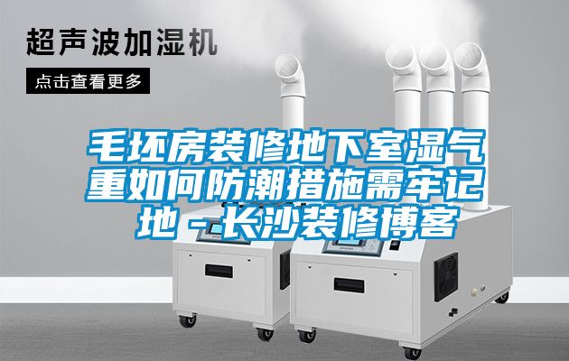 毛坯房裝修地下室濕氣重如何防潮措施需牢記 地-長(zhǎng)沙裝修博客