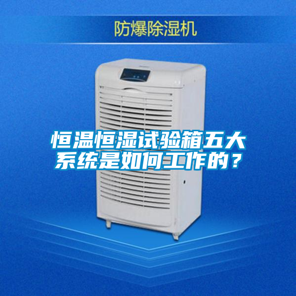 恒溫恒濕試驗箱五大系統是如何工作的？