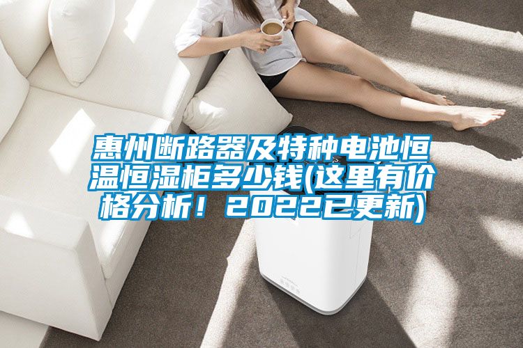 惠州斷路器及特種電池恒溫恒濕柜多少錢(這里有價格分析!2022已更新)