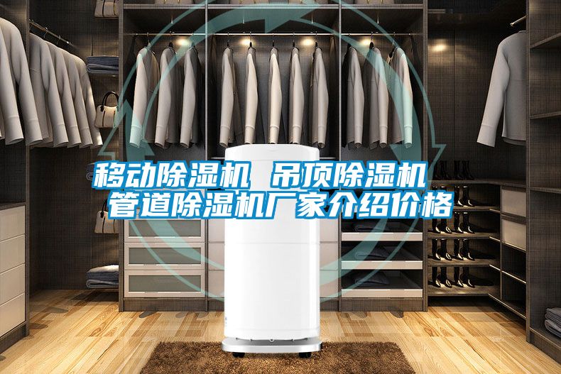 移動除濕機 吊頂除濕機 管道除濕機廠家介紹價格