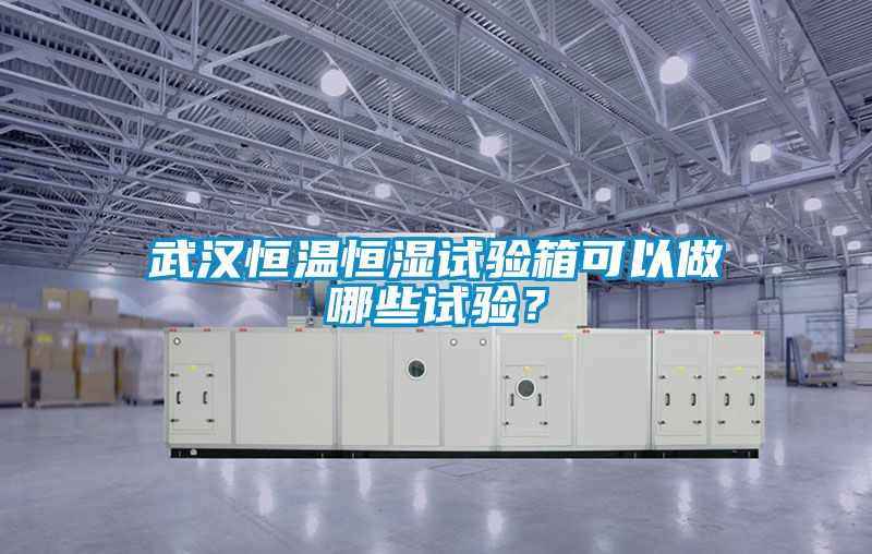 武漢恒溫恒濕試驗箱可以做哪些試驗?