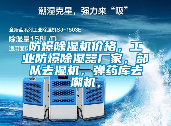 防爆除濕機價格,工業防爆除濕器廠家,部隊去濕機,彈藥庫去潮機,