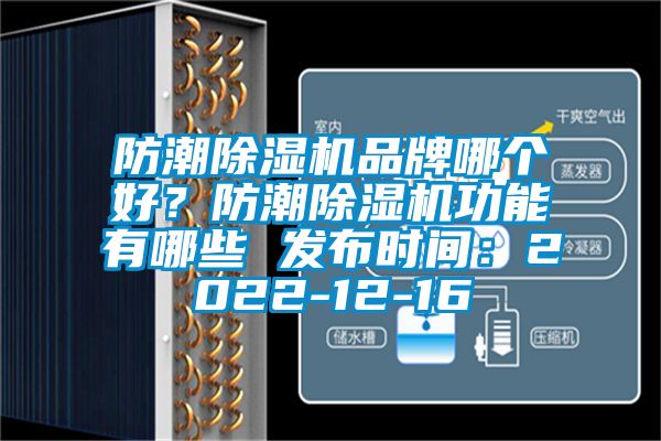 防潮除濕機品牌哪個好?防潮除濕機功能有哪些 發布時間:2022-12-16