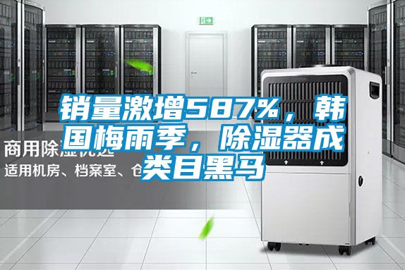 銷量激增587%,韓國梅雨季,除濕器成類目黑馬